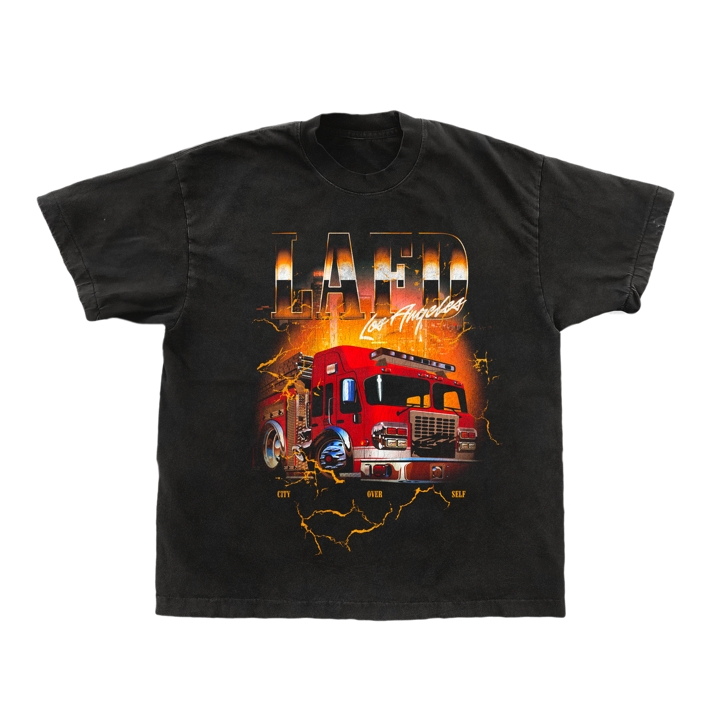 LAFD Trucker Tee