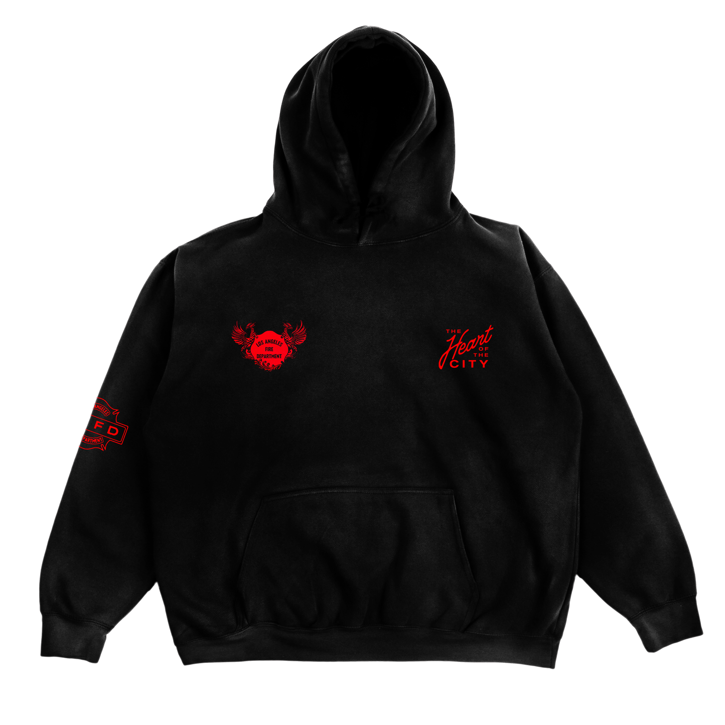 LAFD Heart of the City Hoodie (Black)