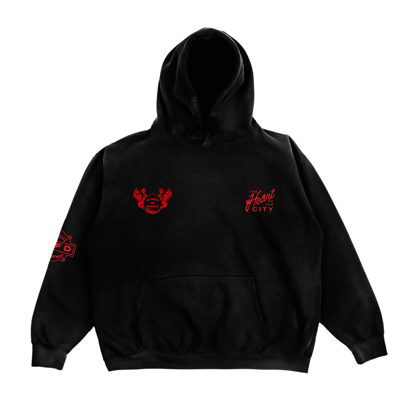 LAFD Heart of the City Hoodie (Black)