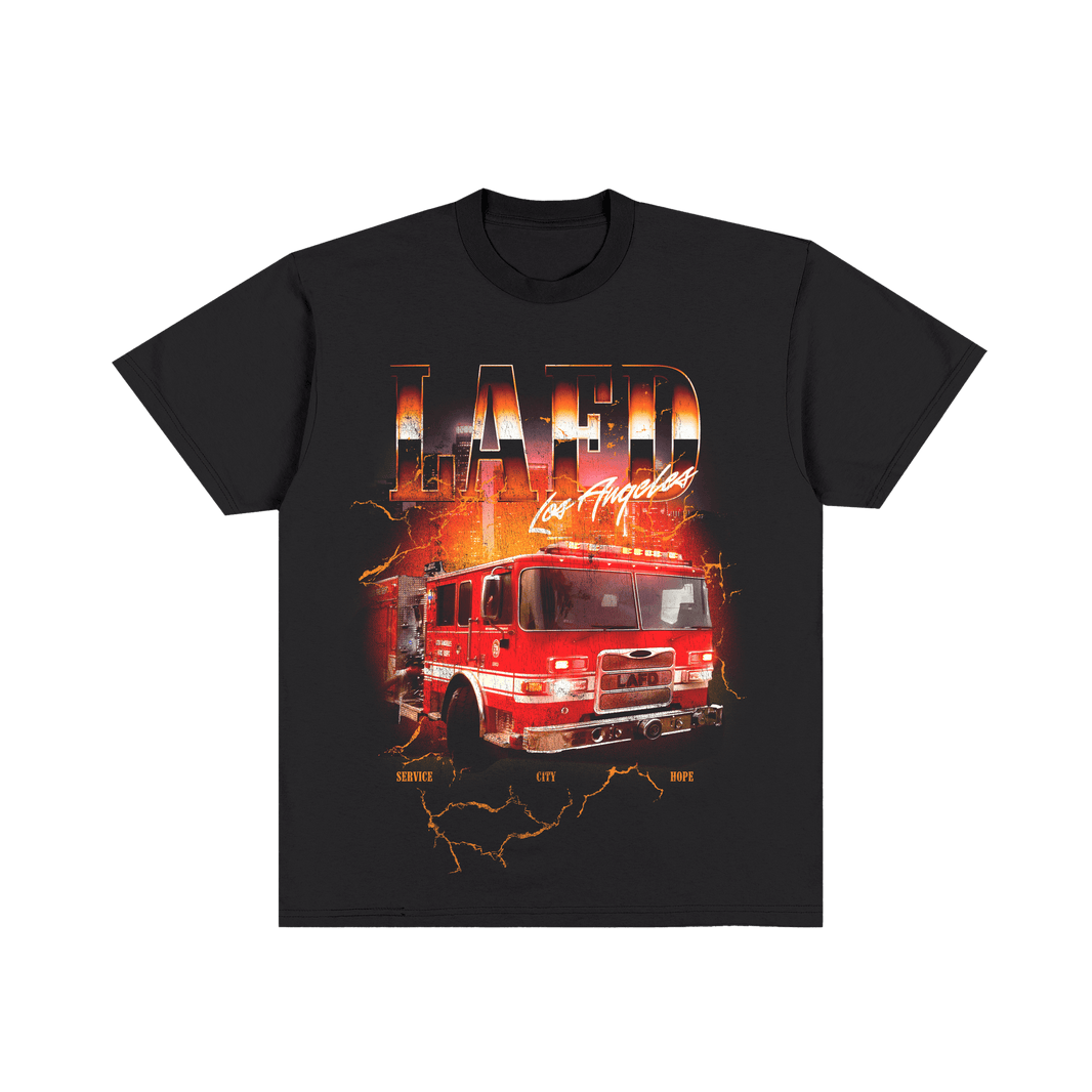 Youth LAFD Engine Tee